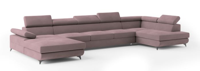 Masseno Ecksofa MONTIVA mit Schlaffunktion U-Form, günstig online kaufen