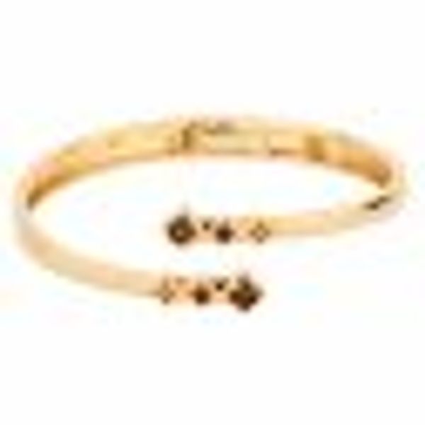 Armband 925 Sterling Silber vergoldet Glänzend Rauchquarz braun günstig online kaufen