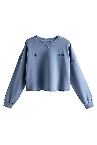 Next Sweater Kurzes Sweatshirt (1-tlg) günstig online kaufen