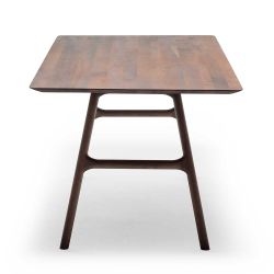 Küchentisch aus Nussbaum Massivholz handgearbeitet günstig online kaufen