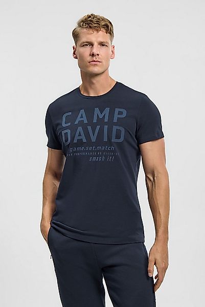 CAMP DAVID Rundhalsshirt mit Necktape günstig online kaufen