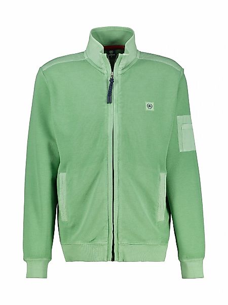 LERROS Sweatjacke "Sweatjacke in Zig-Zag-Struktur" günstig online kaufen