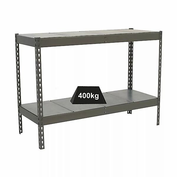 PROREGAL Schwerlastregal Mini Metal Yeti Two HxBxT 90 x 120 x 60 cm Fachlas günstig online kaufen