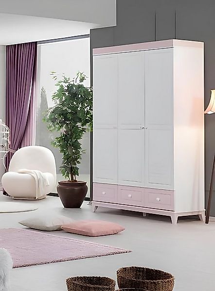 JVmoebel Kleiderschrank Moderne Kleiderschrank Holzschrank Holz Mehrfarbig günstig online kaufen