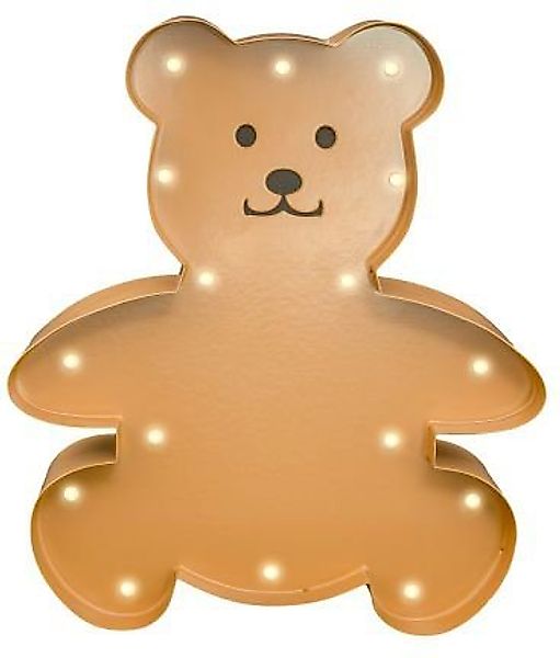MARQUEE LIGHTS LED Dekolicht Teddy, LED fest integriert, Warmweiß, Wandlamp günstig online kaufen