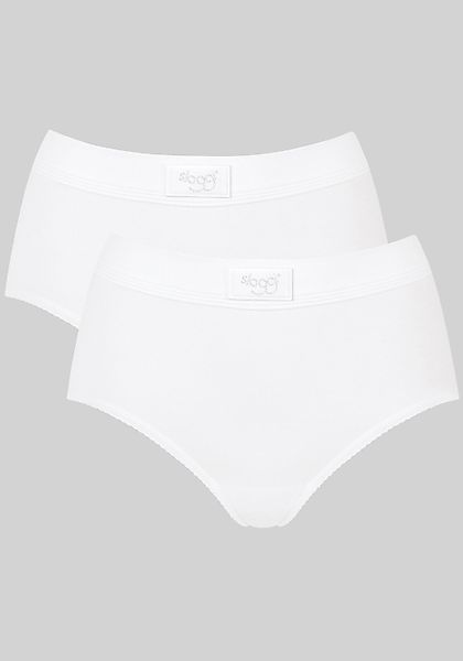 sloggi Maxislip "Double Comfort" 2er Pack, Baumwollmix, elastisch, weich, s günstig online kaufen
