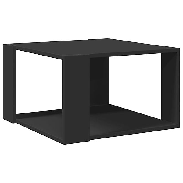 furnicato Couchtisch Schwarz 51,5x51,5x30 cm Holzwerkstoff günstig online kaufen