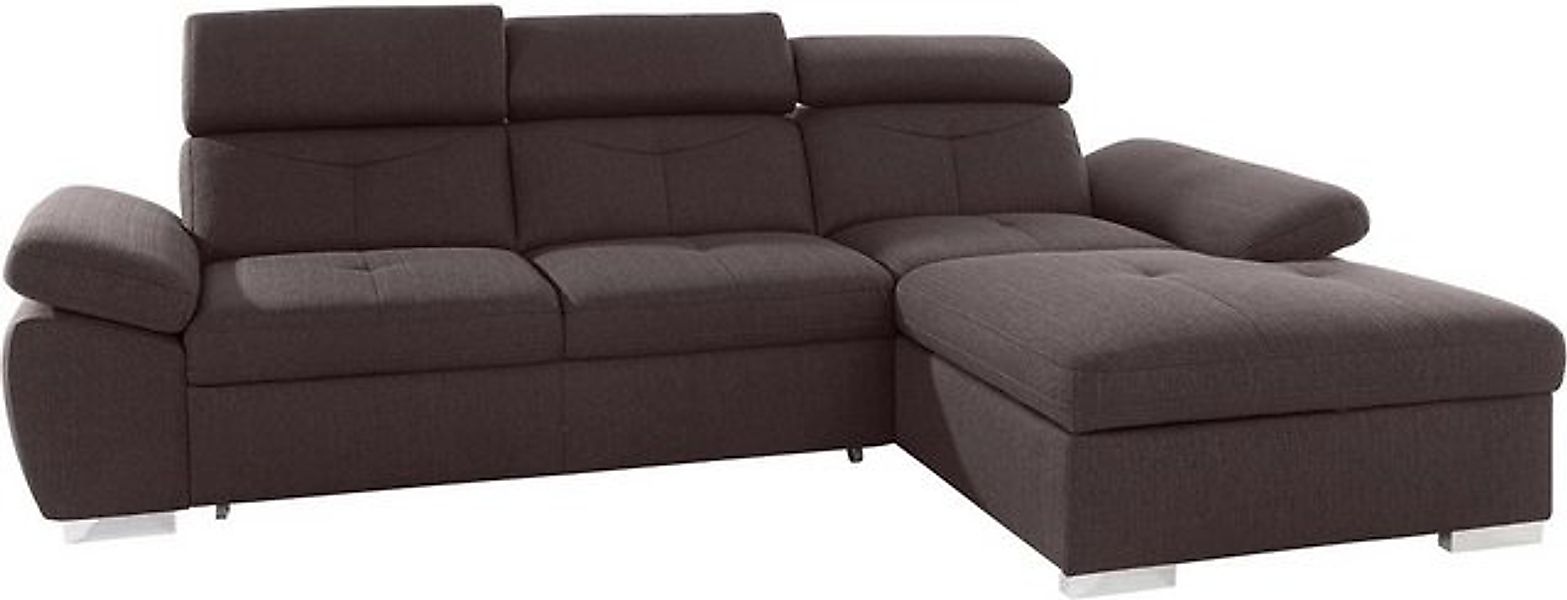 exxpo - sofa fashion Ecksofa "Spring, super bequem, mit Armteil- und Kopfte günstig online kaufen
