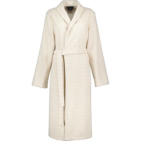 Cawö Bademäntel Damen Schalkragen Schalkragen 5316 - Farbe: beige - 33 - M günstig online kaufen
