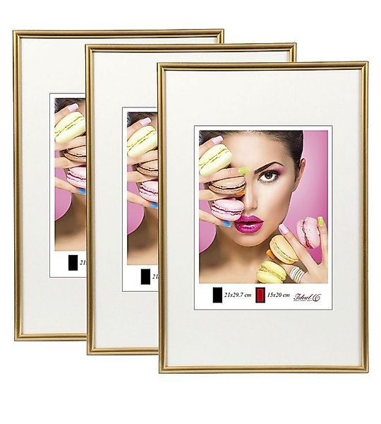 IDEAL TREND Bilderrahmen 2er 3er 5er Pack Photo Style Set Bilderrahmen Wand günstig online kaufen