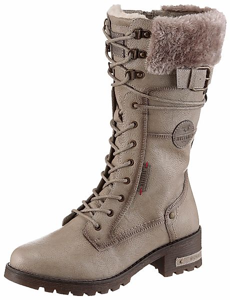 Mustang Shoes Winterstiefel "Haukea" Snowboots, Winterstiefel mit TEX-Membr günstig online kaufen