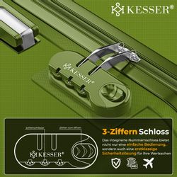 KESSER Kofferset, 4 Rollen, (3 tlg), günstig online kaufen