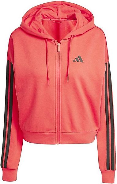 adidas Sportswear Kapuzensweatshirt W 3S FT FZ HD PURRUB/BLACK günstig online kaufen