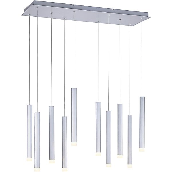 JUST LIGHT Pendelleuchte »BRUNO«, 10 flammig, Leuchtmittel LED-Board   LED günstig online kaufen