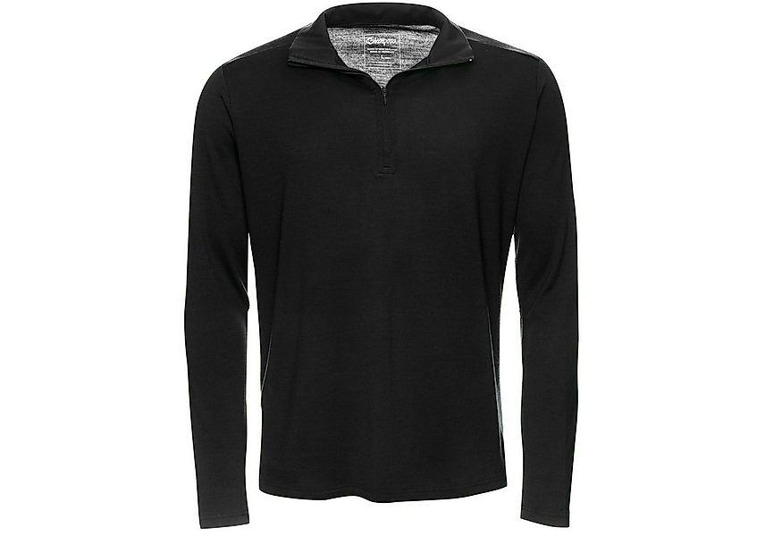 Kaipara - Merino Sportswear Funktionsshirt Merino Zip-Neck Herren Regular 2 günstig online kaufen