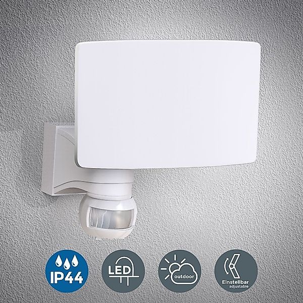 B.K.Licht Flutlichtstrahler Wandleuchte 20W 2.300lm 4.000K günstig online kaufen