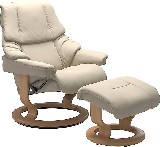 Stressless® Relaxsessel »Reno« Set, Relaxsessel mit Hocker, mit Hocker, mit günstig online kaufen