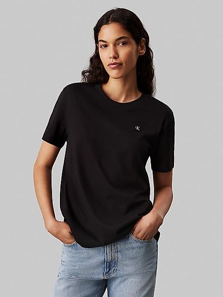 Calvin Klein Jeans T-Shirt CK EMBRO BADGE REGULAR TEE mit Logopatch günstig online kaufen