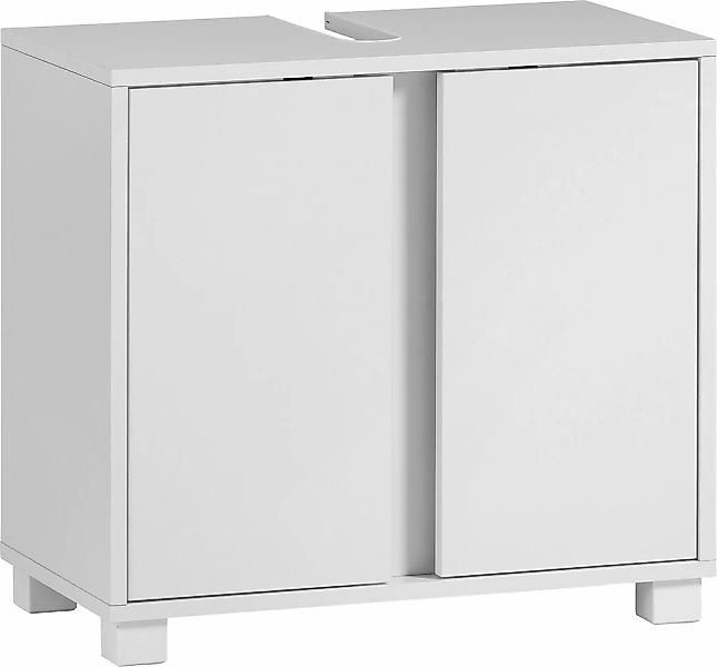 welltime Waschbeckenunterschrank "Dex", Badmöbel, Breite 60cm günstig online kaufen