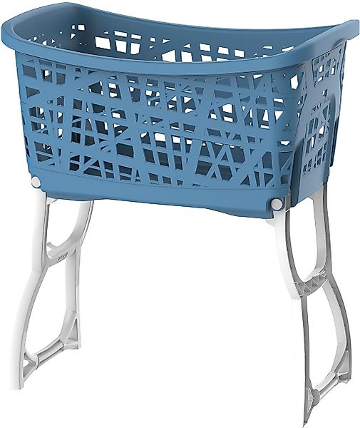Bischof Wäschekorb mit Standteilen, Tragegriffen, ergonomische Form günstig online kaufen