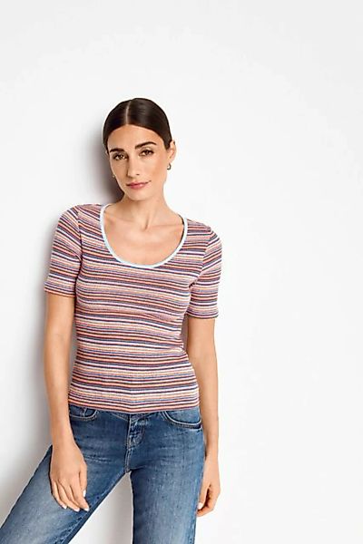 Rich & Royal T-Shirt multicolour stripe rib shirt organi, original günstig online kaufen