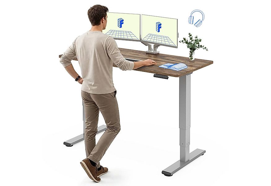 FLEXISPOT Schreibtisch Elektrisch Höhenverstellbarer Schreibtisch EC5 LITE günstig online kaufen