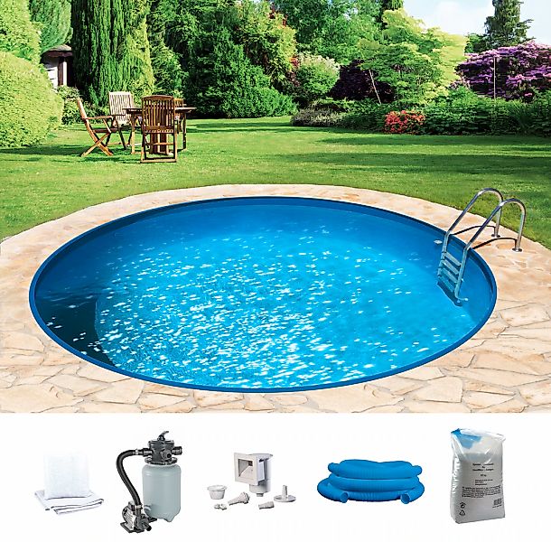 KONIFERA Rundpool "HOLIDAY 5" Höhe 120 cm, in verschiedenen Größen günstig online kaufen