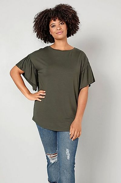 Sara Lindholm T-Shirt T-Shirt oversized U-Boot-Ausschnitt günstig online kaufen