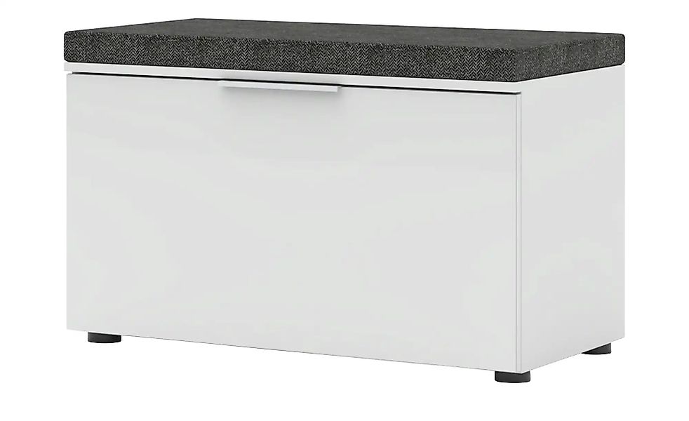 Garderobenbank  Vitreo Neo ¦ weiß ¦ Maße (cm): B: 80 H: 51 T: 41.0 Bänke > günstig online kaufen