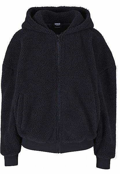 URBAN CLASSICS Sweatjacke "Urban Classics Damen Ladies Oversized Sherpa Zip günstig online kaufen