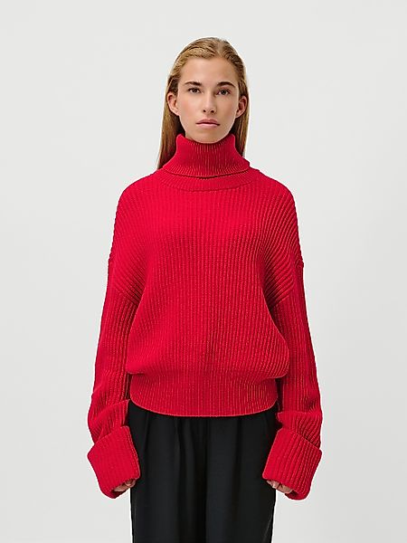 LeGer Rollkragenpullover "Tia Jumper, LeGer by Lena Gercke" oversized, Grob günstig online kaufen