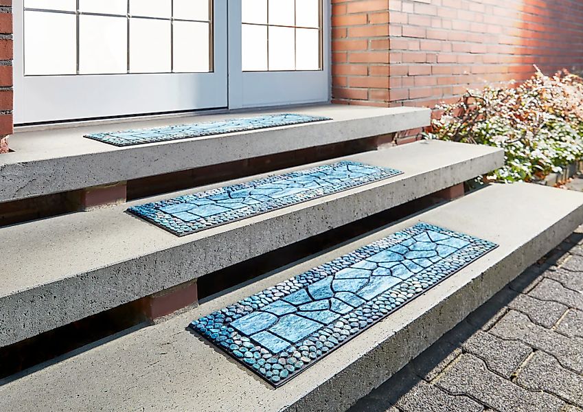 Andiamo Stufenmatte "Outdoor, 2er Set" rechteckig 6 mm Höhe Outdoor-Stufenm günstig online kaufen