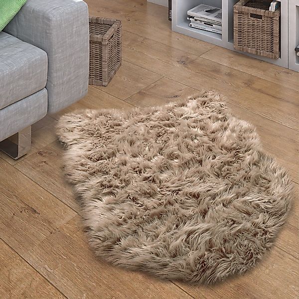 Paco Home Fellteppich Playa 960, fellförmig, günstig online kaufen