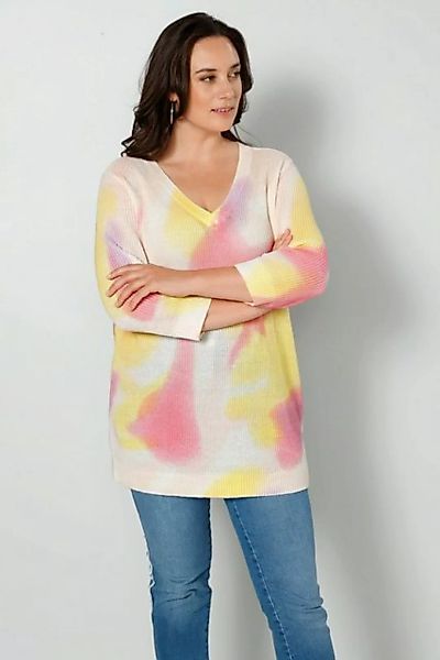 MIAMODA Strickpullover Pullover Farbverlauf günstig online kaufen