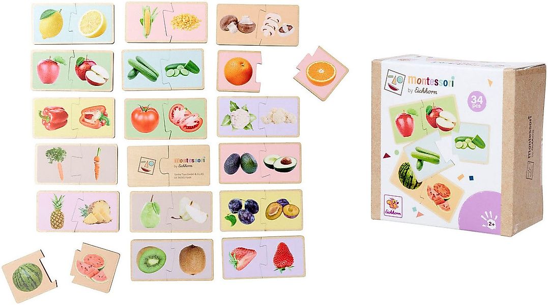 Eichhorn Puzzle Montessori Puzzle, 34 Puzzleteile, günstig online kaufen
