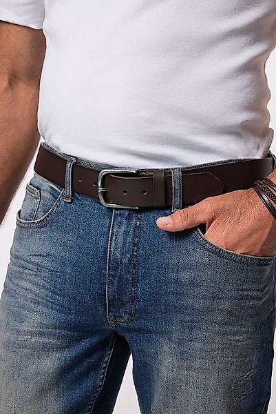 JP1880 Hüftgürtel Gürtel Lederoptik Metall-Schließe 4cm breit günstig online kaufen