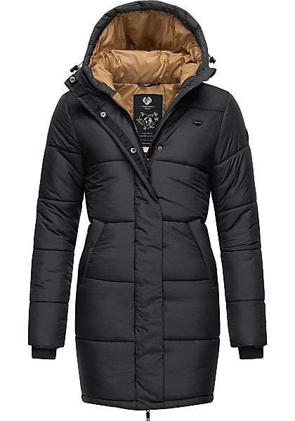 Ragwear Steppmantel "Relive Long Remake", lange Damen Steppjacke mit Kapuze günstig online kaufen