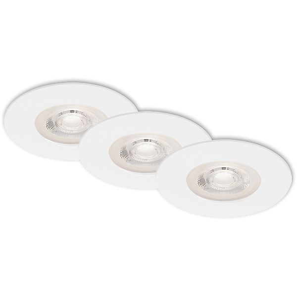Briloner Leuchten LED Einbauleuchte »KULANA«, 3er-Set, Schutzart IP44, LED günstig online kaufen