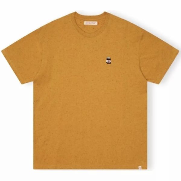 Rvlt Revolution  T-Shirts & Poloshirts T-Shirt Loose 1367 NUT - Yellow günstig online kaufen