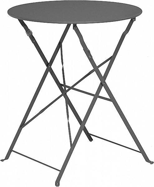 Koopman Gartentisch Balkontisch Terrassentisch Gartentisch Metall günstig online kaufen