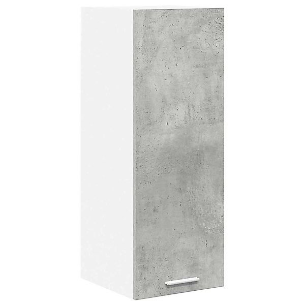 vidaXL Hängeschrank mit Tür Riga Betongrau und Weiß 30 x 31 x 80 cm 884248 günstig online kaufen