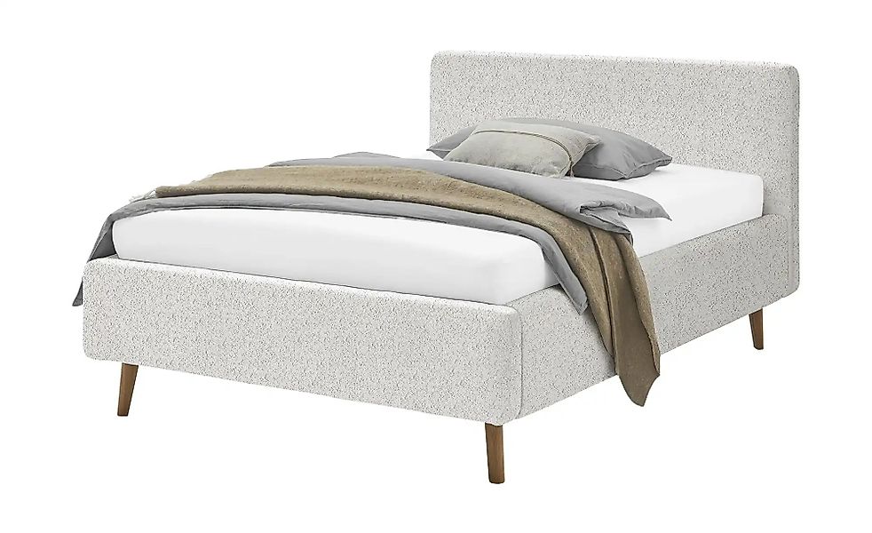 Polsterbett  Mattis ¦ grau ¦ Maße (cm): B: 161 H: 105 Betten > Komfortbette günstig online kaufen