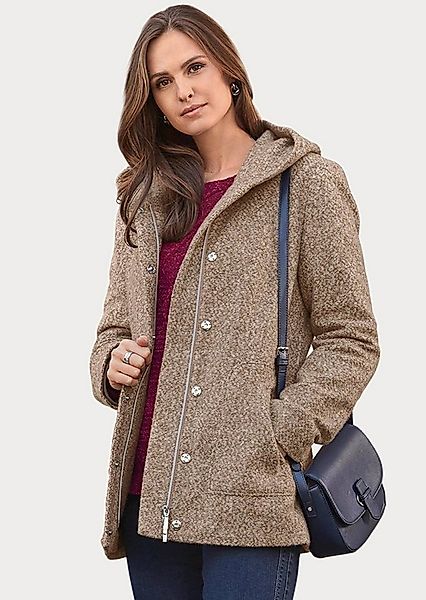 GOLDNER Winterjacke Unentbehrliche Boucle-Jacke mit feinen Details günstig online kaufen