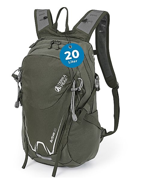 Terra Peak Sportrucksack Active 20, 20L klein mit YKK Reißverschluss Trekki günstig online kaufen