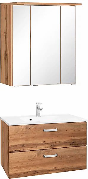 welltime Badmöbel-Set "Ravenna" 2 Stk. tlg. mit Soft-Close Funktion günstig online kaufen