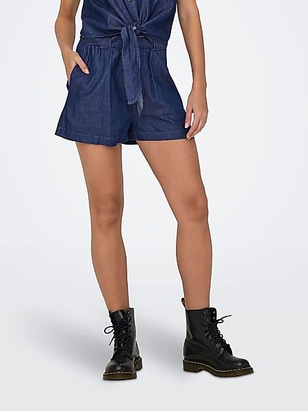 JDY Jeansshorts JDYKai (1-tlg) Drapiert/gerafft günstig online kaufen