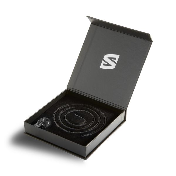 SERASAR Lederband Lederhalskette mit Edelstahlanhänger "Skull" günstig online kaufen
