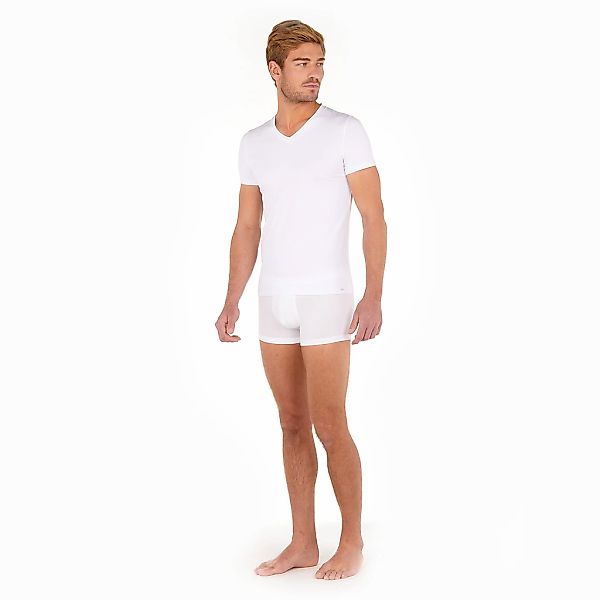 Hom V-Shirt "Tencel soft", Kurzarm, weich, elastisch günstig online kaufen