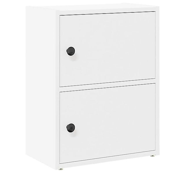 vidaXL Bücherregal Bücherregal Weiß 40x24x52 cm Holzwerkstoff, 1-tlg. günstig online kaufen