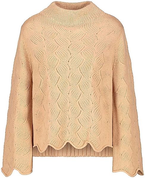 Monari Wollpullover im Ajourstrick günstig online kaufen